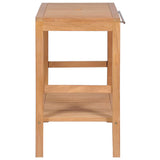 Bathroom Vanity Cabinet Solid Teak 74x45x75 cm 246492