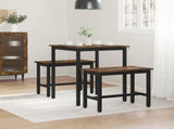 Dining Tables 60 x 60 x 75 cm METAL 892616