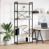 Bookshelf Sonoma Oak 80 x 30 x 189.5 cm Engineered Wood 868408