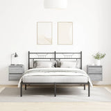 Wall-mounted Bedside Cabinets 2 pcs Grey Sonoma 38x34x40 cm 861258