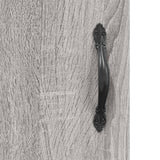 Highboard Grey Sonoma 69,5x34x180 cm Engineered Wood 3198087
