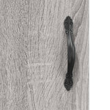 Highboard Grey Sonoma 69.5x34x180 cm Engineered Wood 3198631
