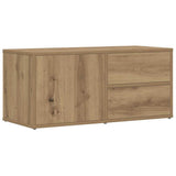 TV Cabinet Artisan Oak 80x34x35.5 cm Engineered Wood 856011