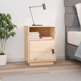 Bedside Cabinet 40x34x55 cm Solid Wood Pine 818315