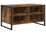 Shoe Cabinet Smoke Oak 60 x 35 x 44 cm Engineered Wood 886458