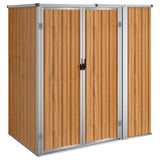 Tool Shed Brown Galvanised steel, metal, plastic Large 316212
