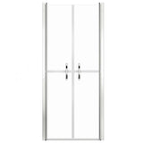 Shower Door Clear ESG 86x190 cm 148781