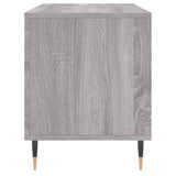 Record Cabinet Grey Sonoma 100x38x48 cm Engineered Wood 831746
