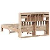 Bed Frame without Mattress 140x190 cm Solid Wood Pine 3308855