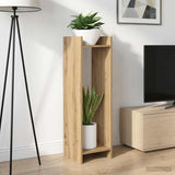 Plant Stand 2 pcs Artisan Oak 30 x 30 x 100 cm Engineered Wood 899577
