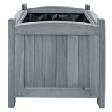 310041 Garden Raised Beds 2 pcs 30x30x30 cm Solid Firwood