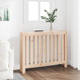 Radiator Cover 108.5x19x84 cm Solid Wood Pine 822571