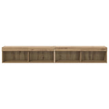 TV Cabinet Set with LED 2 pcs Artisan Oak 100 x 30 x 30 cm 882968
