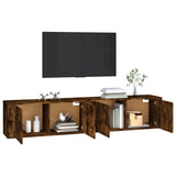 Wall-mounted TV Cabinets 2 pcs Smoked Oak 100x34.5x40 cm 3188371
