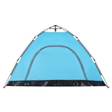 Camping Tent 4-Person Blue Quick Release 4004170