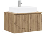 Bathroom Furniture Set Artisan Oak Engineered Wood 3404329