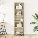 Bookcase Sonoma Oak 50x31x169 cm Engineered Wood 848615