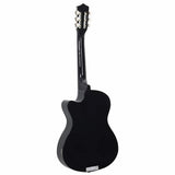 70133 12 Piece Western Classical Guitar Set with 6 Strings Black 38