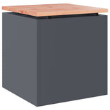 Garden Bench Anthracite 40 x 40 x 43 cm Steel 874914