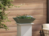 Garden Planter 5 pcs Olive Green 40 x 40 x 15 cm 873817
