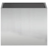 Garden Planter Galvanised Steel 50 x 32 x 40 cm 876355