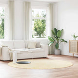 Shaggy Rug High Pile NAVARRA Cream 240x240 cm Polyester 4102927