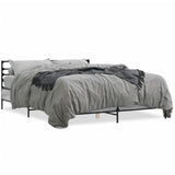 Bed Frame without Mattress Grey Sonoma 160x200 cm 3280055