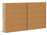 CD Cabinet 2 pcs Sonoma Oak 65 x 23.5 x 97.5 cm Engineered Wood 8012679