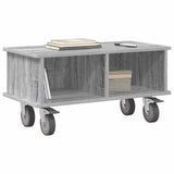 TV Stand Grey Sonoma 68.5 x 35 x 35 cm Engineered Wood 891045