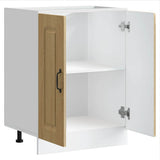 Sink Base Cabinet Kalmar Sonoma Oak 60x46x81.5 cm Engineered Wood 853440