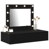 Dressing Table Black 83 x 40 x 70 cm Engineered Wood 865227