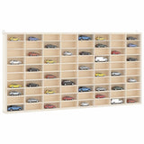 Wooden Collector's Display Case with 80 Compartments 80x4.5x40.5cm 4017377