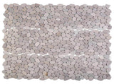 Pebble Tiles Taupe 30 x 30 cm River Pebble 42033534