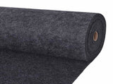 Carpet Anthracite 1.2 x 20 m Polyester 331336