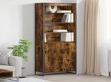 Tall Cabinets Smoke Oak 79 x 36 x 200 cm Engineered Wood 3403042