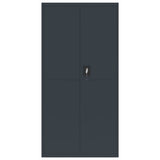 ZNTS File Cabinet Anthracite 90x40x220 cm Steel 3188332