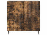 Sideboard Smoked Oak 66 x 34.5 x 89.5 cm Engineered Wood 894820
