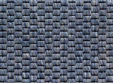 Stair Mats Self-adhesive Sisal-Look 15 pcs 56x17x3 cm Blue 326862