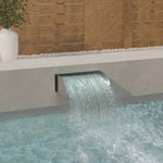 Waterfall 45x34x14 cm Stainless Steel 304 148877