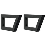 Basin Shelf Wall Mounted Steel and Solid Wood Acacia 3302703