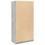 Wardrobe Grey Sonoma 100x50x200 cm Engineered Wood 3307770