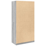 Wardrobe Grey Sonoma 100x50x200 cm Engineered Wood 3307770