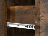 Drawer Cabinet Smoked Oak 66 x 34.5 x 90 cm Engineered Wood 894150