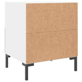 Bedside Cabinets 2 pcs White 40x35x47.5 cm Engineered Wood 827437
