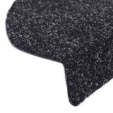Stair Mats Self-adhesive 20 pcs 65x21x4 cm Black Half Round Large 3365645