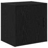 Garage Cabinets 2 pcs Black Engineered Wood 3328324