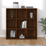 Book Cabinet Brown Oak 98x29x97.5 cm 815452