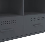 TV Cabinet Anthracite 100.5x39x50.5 cm Steel 843038