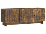 TV Cabinet Smoked Oak 99 x 34.5 x 50 cm Engineered Wood 894030