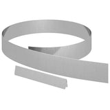 Lawn Edging 4 pcs Silver 450 x 0.05 x 10 cm Galvanised Steel 868019